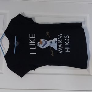 Disney Olaf I Like Warm Hugs women's tshirt